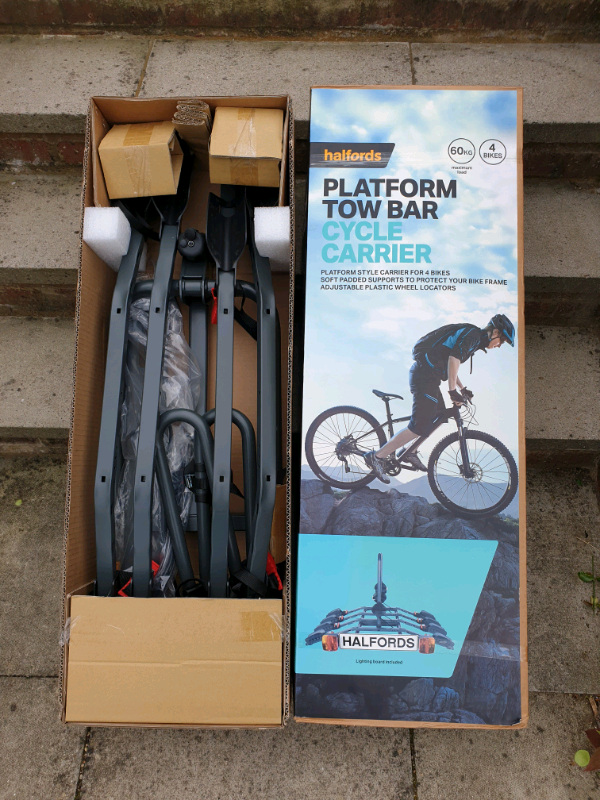halfords platform towbar cycle carrier